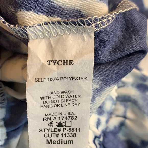 New Tyche blue white shorts size medium - Picture 7 of 7